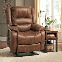 Yandel Power Lift Recliner-Jennifer Furniture