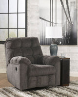 Acieona Swivel Rocker Recliner-Jennifer Furniture