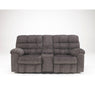 Acieona Reclining Loveseat With Console