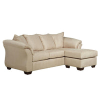 Darcy Sofa Reversable Chaise-Jennifer Furniture