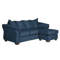 Darcy Sofa Reversable Chaise-Jennifer Furniture