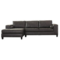 Nokomis Chaise Sectional-Jennifer Furniture