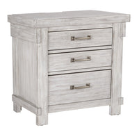 Brashland Whitewash Night Table-Jennifer Furniture