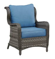 Abbots Court Lounge Chair w/Cushion (2/CN)-Jennifer Furniture