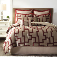 Aiza Comforter Set-Jennifer Furniture