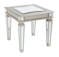 Tessani Rectangular End Table-Jennifer Furniture