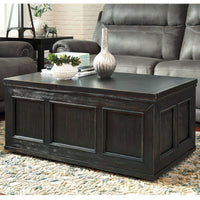 Gavelston Lift Top Coffee Table-Jennifer Furniture