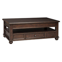 Barilanni Lift Top Cocktail Table-Jennifer Furniture