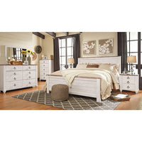 Willowton Panel Bedroom Set-Jennifer Furniture